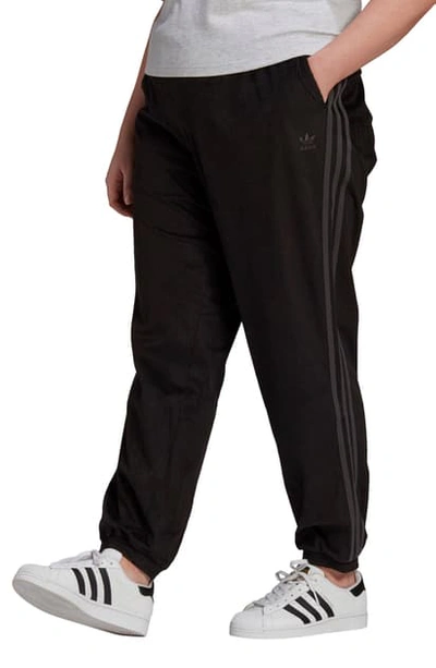 Shop Adidas Originals Corduroy Sweatpants In Black