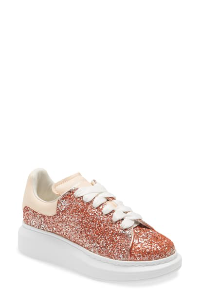 alexander mcqueen sneakers rose gold