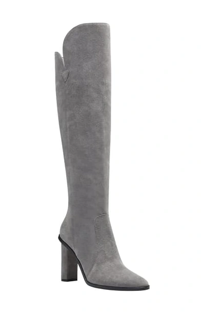 Shop Vince Camuto Palley Knee High Boot In Thundercloud Leather