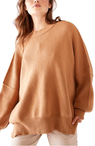 Shop Free People Easy Street Tunic In Camel