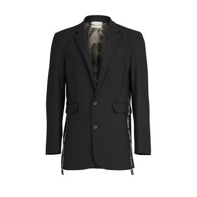 Shop Aries Tailored Jacket In Black