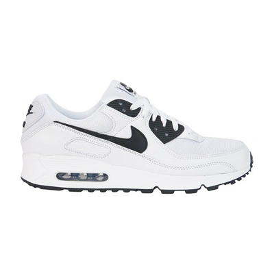 Shop Nike Air Max 90 Sneakers In White Black White