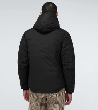Canada Goose Lodge Jacket With Hood In Black