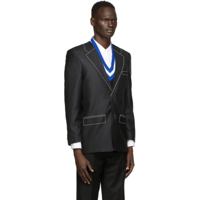 Shop Ader Error Black Lau Blazer