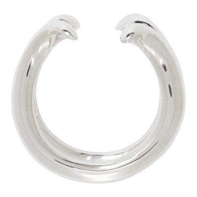 Shop Sapir Bachar Silver Horn Ring