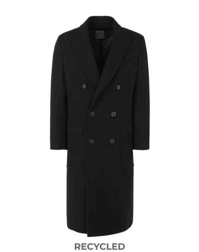 Shop 8 By Yoox Coats In Black