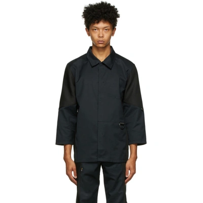 Shop Affix Black Duo-tone Work Shirt