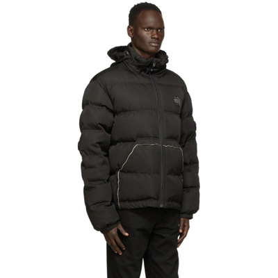 ADER ERROR 黑色 MASKING 羽绒夹克