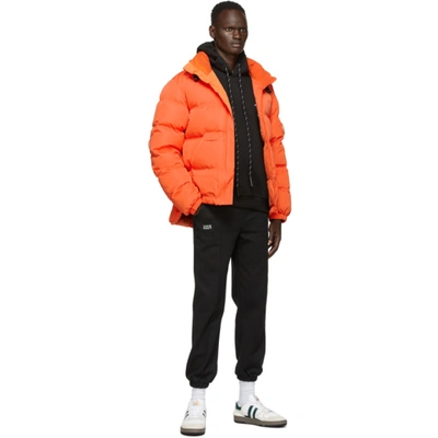 Shop Ader Error Orange Down Masking Jacket