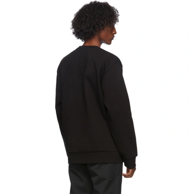 Shop Carhartt Work In Progress Black Commission Sweatshirt In 8900 Black