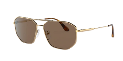 Shop Prada Man Sunglasses Pr 64xs In Brown
