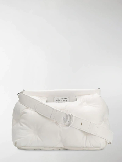 Shop Maison Margiela Large Glam Slam Tote Bag In White