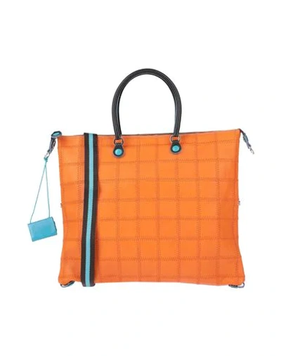 Shop Gabs Woman Handbag Orange Size - Calfskin