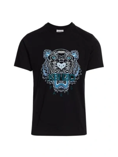 Shop Kenzo Men's Classic Tiger T-shirt In Black