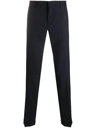 Shop Ps By Paul Smith Slim Fit Trousers In Blue