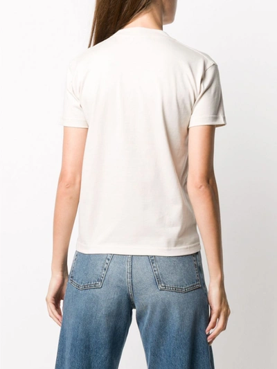 Shop Balenciaga Cotton T-shirt In White