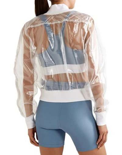 Shop Heroine Sport Woman Sweatshirt White Size Xs Polyester, Nylon