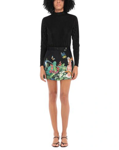 Dolce & Gabbana Woman Shorts & Bermuda Shorts Black Size 10 Cotton, Elastane In Black