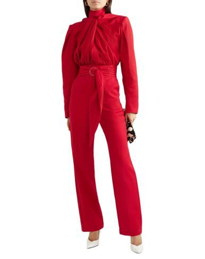 Shop Lado Bokuchava Woman Pants Red Size Xs Cotton