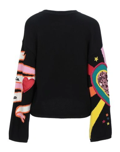 Shop Dolce & Gabbana Woman Sweater Black Size 6 Cashmere, Wool, Viscose, Polyester, Cotton
