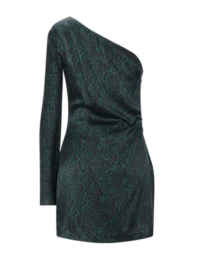 Shop Bec & Bridge Short Dress In Dark Green