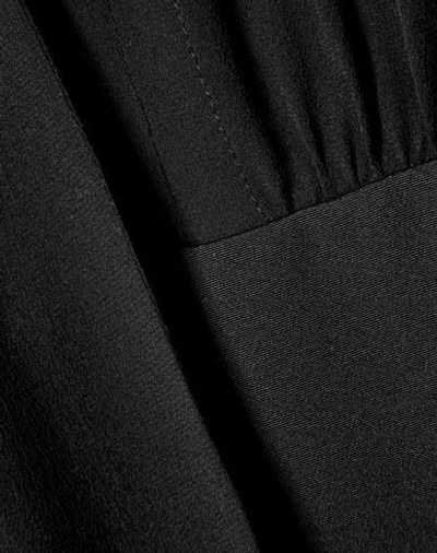 Shop Akris Woman Maxi Dress Black Size 4 Silk, Elastane, Polyester, Polyurethane