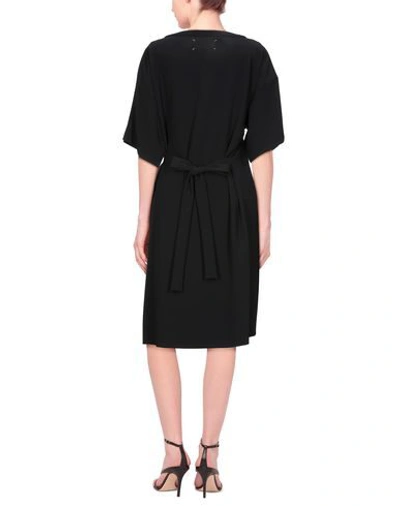 Maison Margiela Midi Dresses In Black