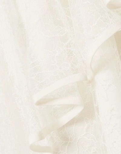 Shop Ellery Woman Midi Dress White Size 10 Polyamide, Viscose
