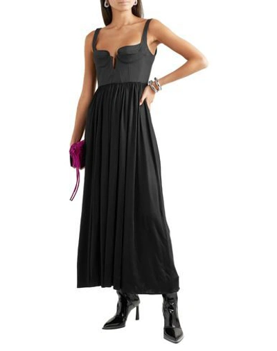 Shop Ellery Woman Maxi Dress Black Size 10 Rayon, Cotton