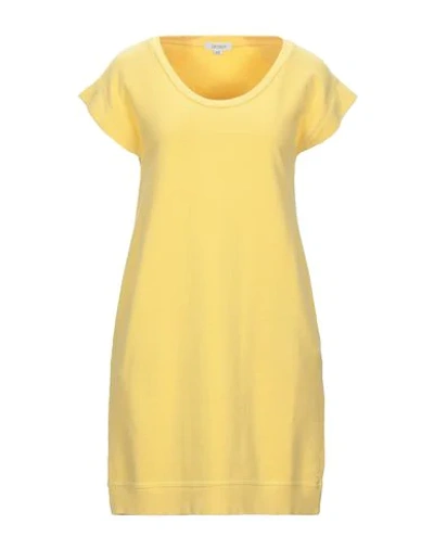 Shop Crossley Short Dress In Yellow