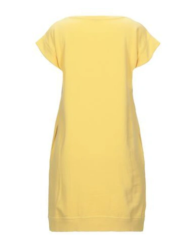 Shop Crossley Short Dress In Yellow