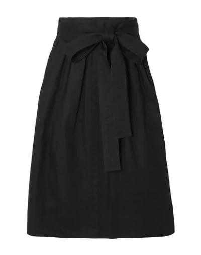 Shop Marc Jacobs Midi Skirts In Black