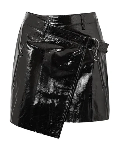 Shop Ksubi Mini Skirts In Black