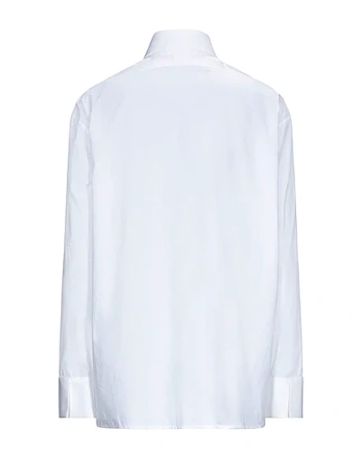 Shop Calvin Klein Collection Shirts In White