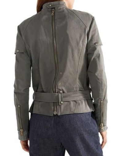 Shop Tomas Maier Jackets In Lead