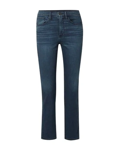 Shop 3x1 Woman Jeans Blue Size 25 Cotton, Elastomultiester, Elastane