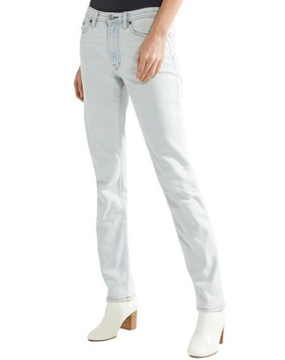Shop Acne Studios Blå Konst Woman Jeans Blue Size 30w-34l Cotton, Elastane