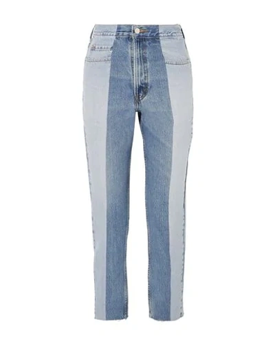 Shop E.l.v. Denim E. L.v. Denim Woman Jeans Blue Size 31 Cotton