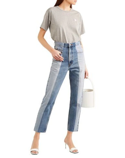 Shop E.l.v Denim E. L.v. Denim Woman Jeans Blue Size 30 Cotton