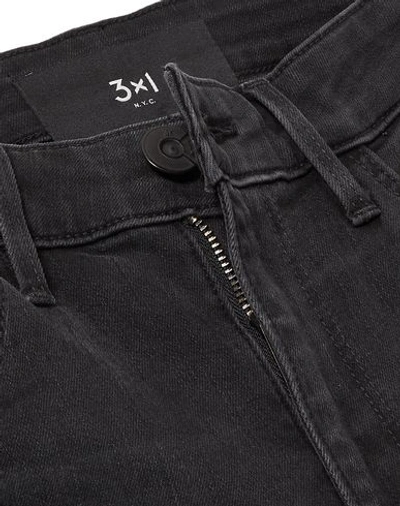 Shop 3x1 Woman Jeans Black Size 28 Cotton, Polyurethane, Lycra