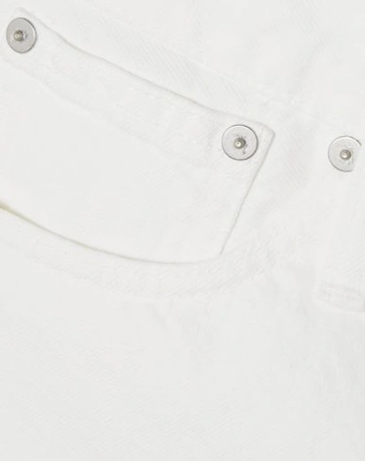 Shop Madewell Denim Shorts In White