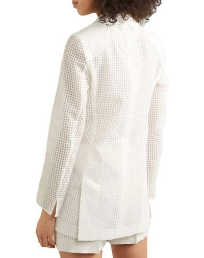 Shop Akris Suit Jackets In White