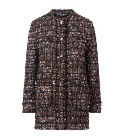 Shop Dolce & Gabbana Tweed Jacket