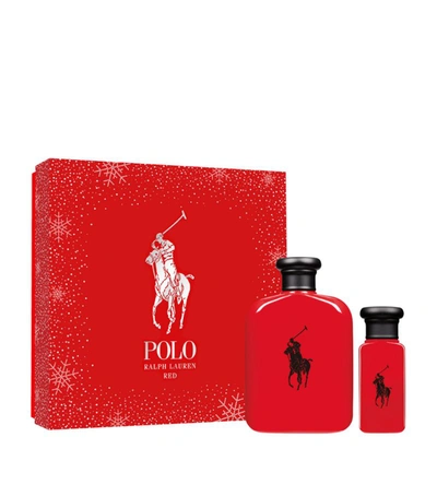 Shop Ralph Lauren Polo Red Eau De Toilette Fragrance Gift Set In White