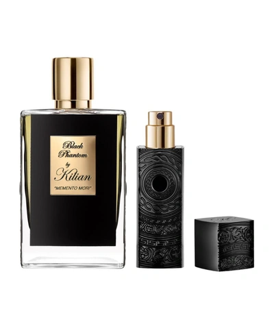 Shop Kilian Black Phantom "memento Mori" Fragrance Gift Set (50ml) In White