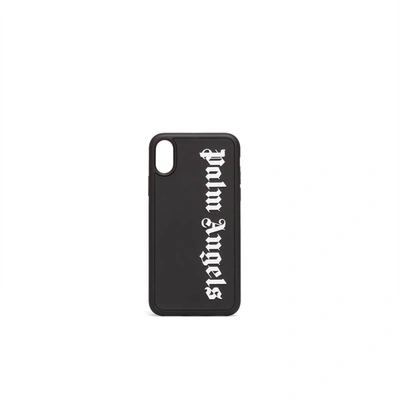 Shop Palm Angels Logo Iphone X Case In Black