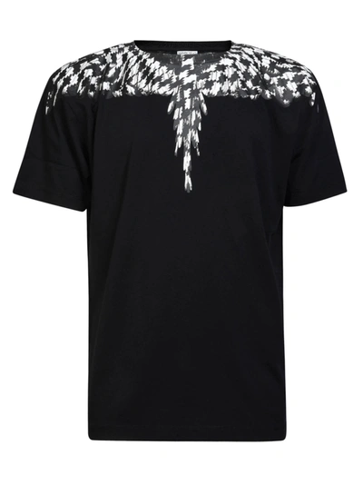 Shop Marcelo Burlon County Of Milan Cross Pdp Basic Wings T-shirt In Black