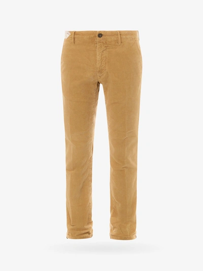 Shop Incotex Trouser In Beige