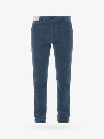 Shop Incotex Trouser In Blue