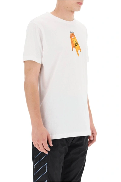 Shop Off-white Pascal Skeleton Print T-shirt In White